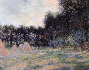 Claude Monet, Field with Haystacks at Giverny